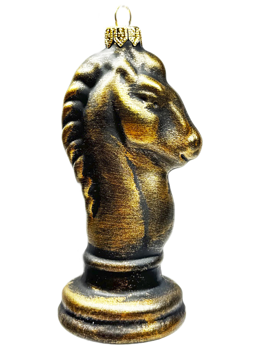 Елочное украшение Шахматы-Конь 161517606